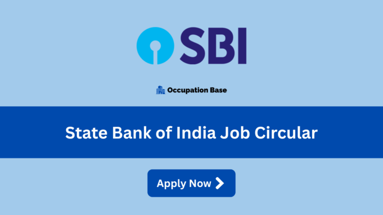 state bank of india job circular